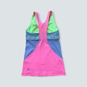 Ivivva multi color sports top size 7
